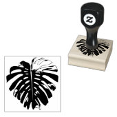 Tampons Encreurs Tropical Palm Leaf coupé Silhouette (Tamponné)