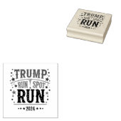 Tampons Encreurs Trump Run Spot Run Funny Election Debate (Tamponné)