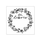 Tampons Encreurs tulipe florale ex libris timbre (Impression)