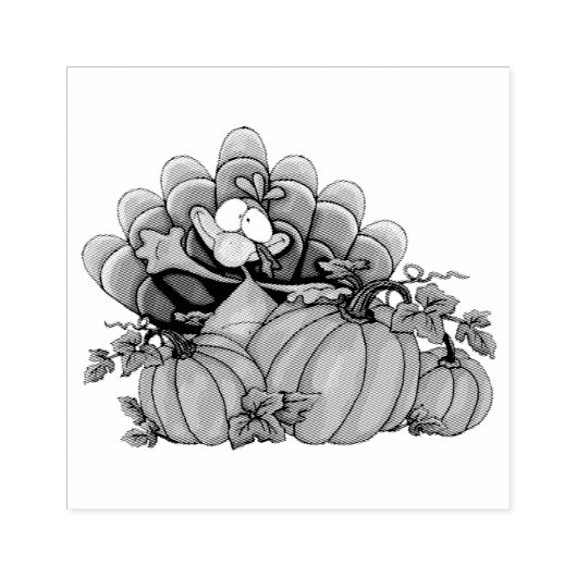 Tampons Encreurs Turquie et Citrouille (Impression)