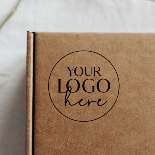 Tampons Encreurs Typographie chic Logo d'entreprise personnalisé