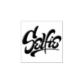 Tampons Encreurs Typographie du skateboard Graffiti Selfie Lettres (Impression)