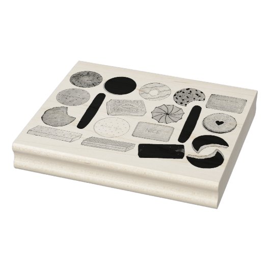 Tampons Encreurs UK British Biscuits Shortbread Rich Tea Digestives (Tampon)