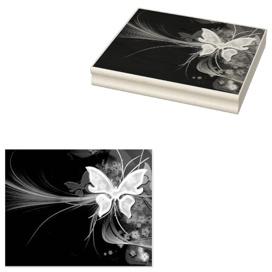 Tampons Encreurs un arrière - plan sombre avec des triangles or et  (Tamponné)