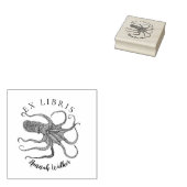 Tampons Encreurs Un autre timbre octopus ex libris (Tamponné)