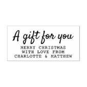 Tampons Encreurs Un cadeau pour vous Noël personnalisé (Impression)