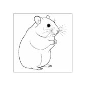 Tampons Encreurs Un Hamster (Impression)