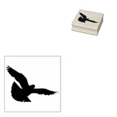 Tampons Encreurs Un pigeon en vol (Tamponné)