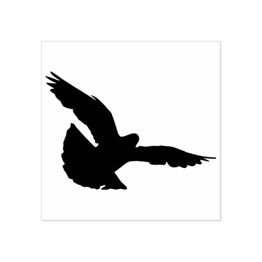 Tampons Encreurs Un pigeon en vol (Impression)
