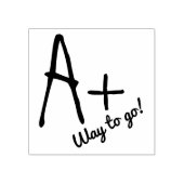 Tampons Encreurs Un plus commentaire Enseignants Timbre en caoutcho (Impression)