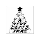 Tampons Encreurs Un très convoité Noël Toilettes Papier Arbre Bois (Impression)