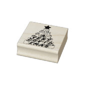 Tampons Encreurs Un très convoité Noël Toilettes Papier Arbre Bois (Tampon)