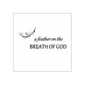 Tampons Encreurs "Une plume sur le souffle de Dieu" (Impression)