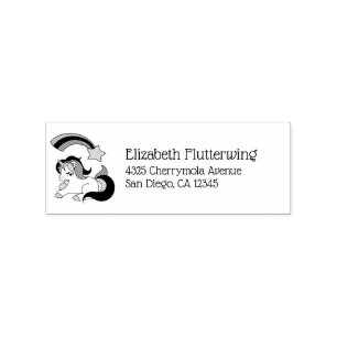 Tampons Encreurs Unicorne dormant avec étoile de tir