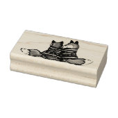 Tampons Encreurs Unique Romantique Fox Design Mariage Valentine Lov (Tampon)