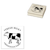 Tampons Encreurs Vache de ferme - Lait frais (Tamponné)