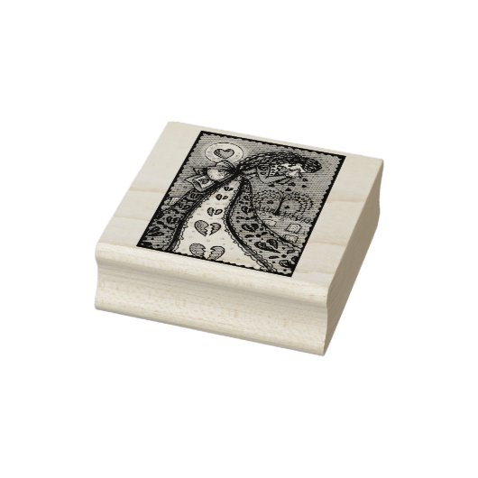 TAMPONS ENCREURS VALENTINE BROKEN, METTRE LE POMPIER EN CAOUTCHOUC (Tampon)