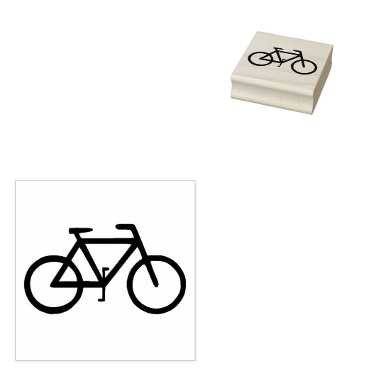 Tampons Encreurs Vélo graphique Timbre en caoutchouc 2 pouces (Tamponné)