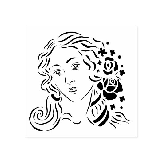 Tampons Encreurs Vénus - Timbre d'art en bois (Impression)