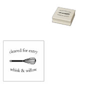 Tampons Encreurs Vérification de la température du Whisk de boulang (Tamponné)