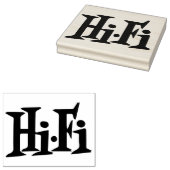 Tampons Encreurs Véritable Couvercle d'Album Retro Hi-Fi Logo (Tamponné)