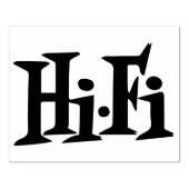 Tampons Encreurs Véritable Couvercle d'Album Retro Hi-Fi Logo (Impression)