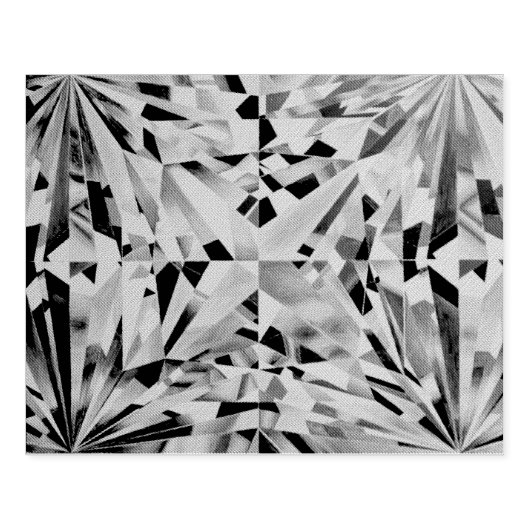 Tampons Encreurs Verre Diamant 4" x 5" Timbre en caoutchouc (Impression)