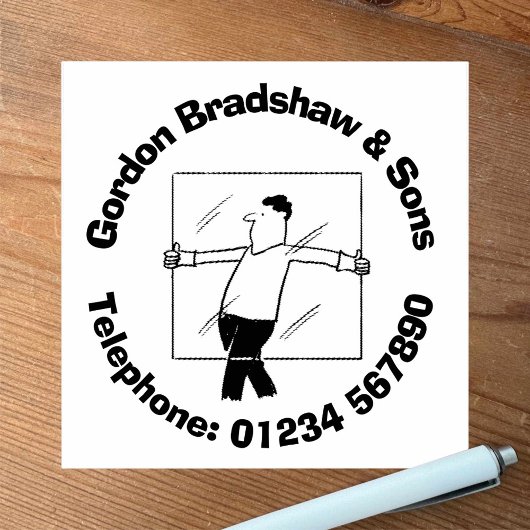 Tampons Encreurs Verre et vitrage pour le Glazier.