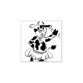 Tampons Encreurs Vêtement du joyeux Timbre de vache (Impression)