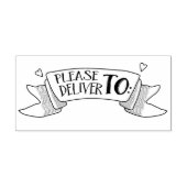 Tampons Encreurs Veuillez Fournir À L'Enveloppe Bannière D'Art (Impression)