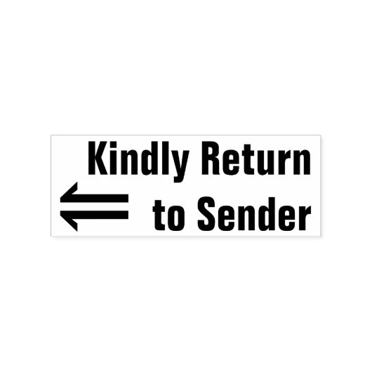 Tampons Encreurs "Veuillez retourner à l'expéditeur" & Timbre en ca (Impression)