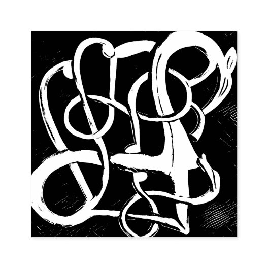 Tampons Encreurs Viking, conception de chevaux nordiques (Impression)