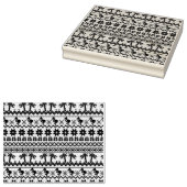 Tampons Encreurs Vilain pull de Noël Flamant rose Tropical (Tamponné)