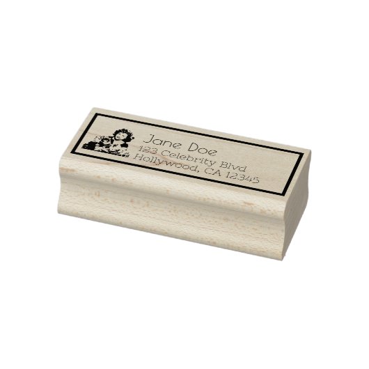 Tampons Encreurs Vintage Christmas Cat Lady Art (Tampon)