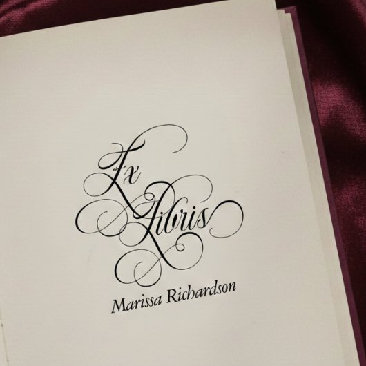 Tampons Encreurs Vintage Ex Libris Personalized