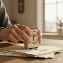 Vintage Wood Cross He Is Risen Floral Church