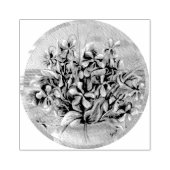 Tampons Encreurs violettes dans un bocal de lune (Impression)