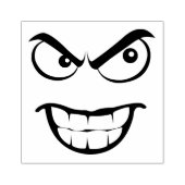 Tampons Encreurs Visage en colère (Impression)