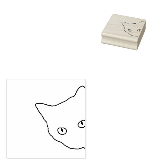 Tampons Encreurs Visite guidée d'un chat du coin (Tamponné)