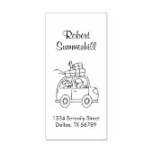 Tampons Encreurs Voiture de conduite avec Boxes Adresse (Impression)