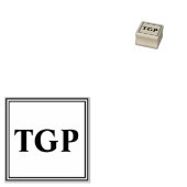 Tampons Encreurs Vos initiales (Tamponné)