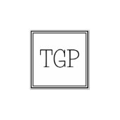 Tampons Encreurs Vos initiales (Impression)