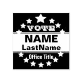 Tampons Encreurs Vote pour le Modèle de campagne politique (Impression)
