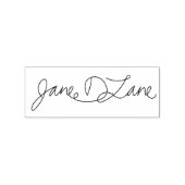 Tampons Encreurs Votre cachet en caoutchouc de signature (Impression)