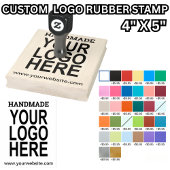 Tampons Encreurs Votre logo d'entreprise Timbre en caoutchouc perso