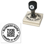 Tampons Encreurs Votre logo d'entreprise Timbre en caoutchouc perso (Tamponné)