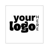Tampons Encreurs Votre Logo Ici Simple Moderne Minimal (Impression)