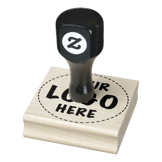Tampons Encreurs Votre logo personnalisé en caoutchouc d'affaires (Tampon)