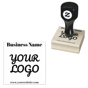 Tampons Encreurs Votre logo rétro-moderne