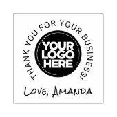 Tampons Encreurs Votre Merci de logo d'entreprise (Impression)